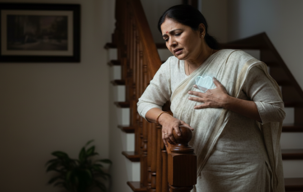 Shortness of breath during activity – symptom requiring cardiologist consultation in PCMC